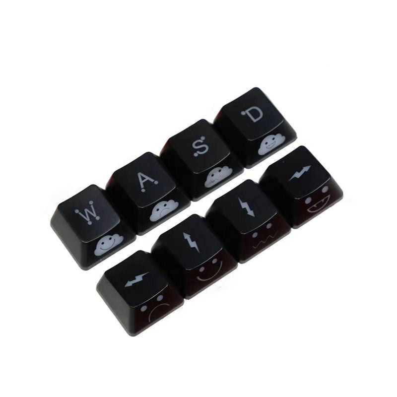 ABS Transparent Mechanical Keyboard Keycaps