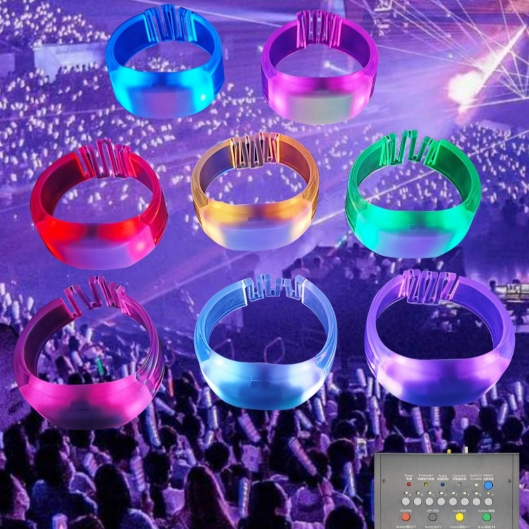 Creative And Versatile LED Central Control Luminous Wristband