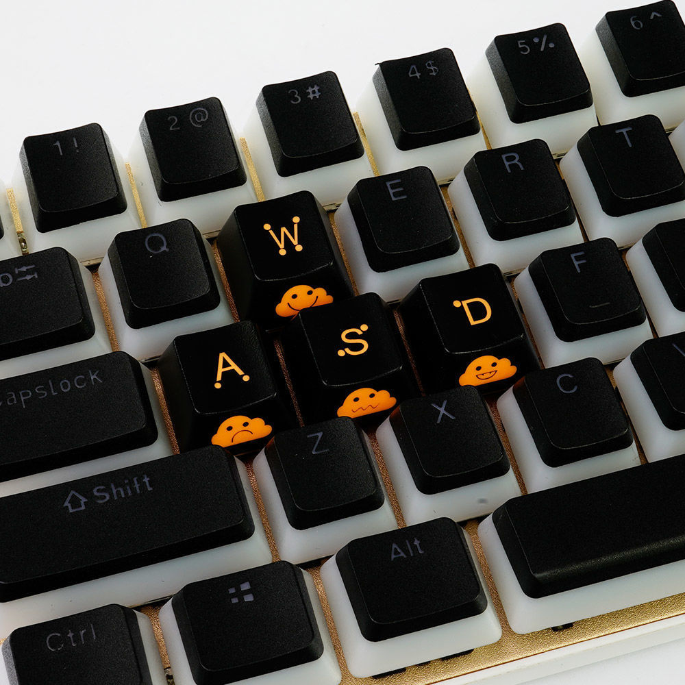 ABS Transparent Mechanical Keyboard Keycaps