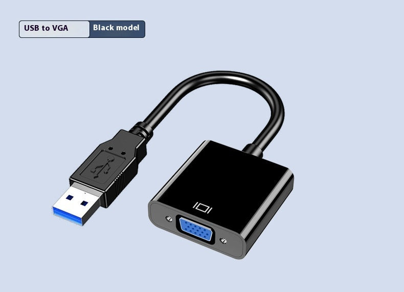 Aluminum Alloy Usb To HDMI HD Video Converter